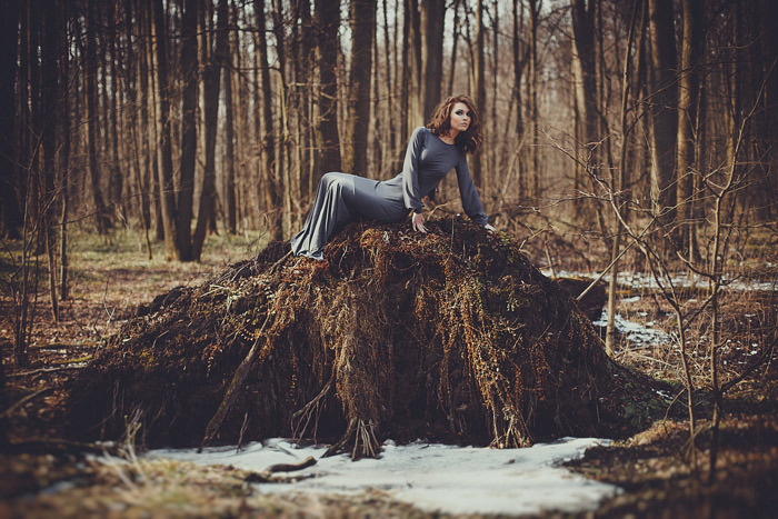 Идеи Для Фото В Лесу Весной Девушке