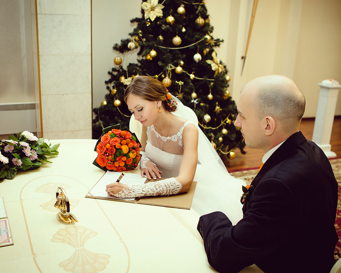 Фото регистрация брака